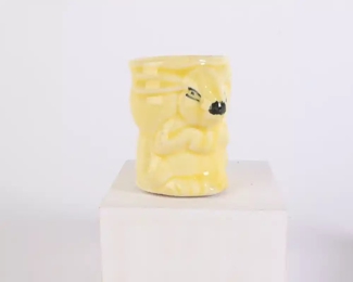 Lot 6105 Vintage Royal Art Pottery  Rabbit Egg Cup  England