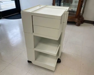 Lot 6042 Vintage Boby Trolley  Mobile Storage by Joe Colombo  Italian Design Classic