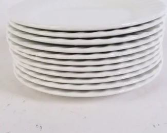 Lot 6037 Set of 11 Johnson Bros Regency Ironstone Bread  Butter Plates