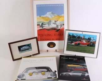 Lot 4135 Car Enthusiast Lot  Art  Books