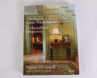 Lot 4129 Book  The Little Inn at Washington by Patrick OConnell  signed by author