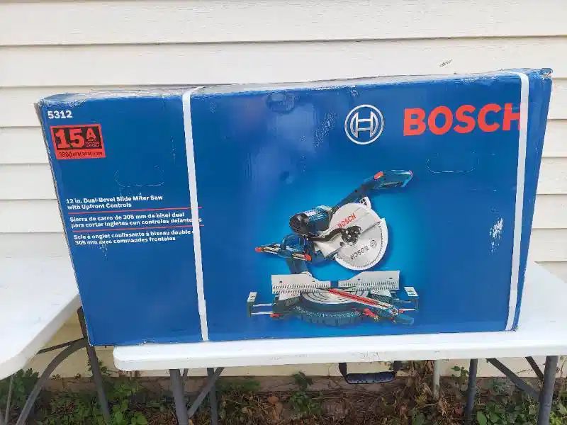 Bosch 12 in Sliding Compound Miter saw - NIB