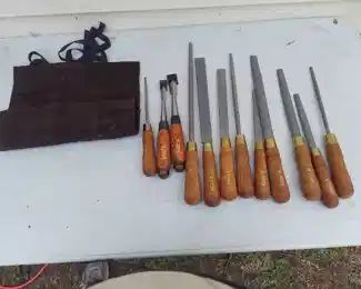 Narex files and chisels