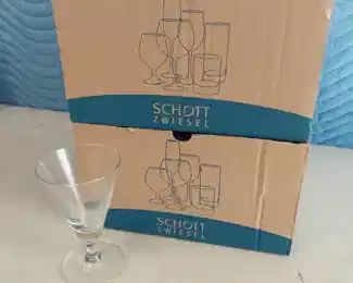 Schott Zeiesel Trave martini glasses
