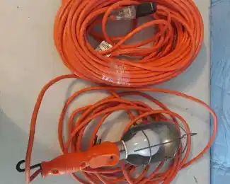 extension Cord and work light