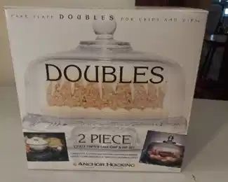 Doubles 2 Pc cake/chip set