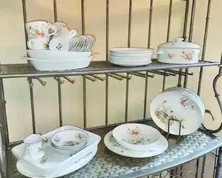 1970's Shafford Dinnerware, "Ecstasy" Pattern