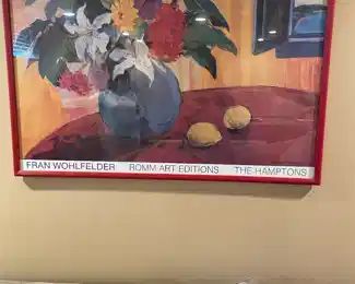 “The Hamptons” Fran Wohlfelder - Romm Art Editions - with Signature