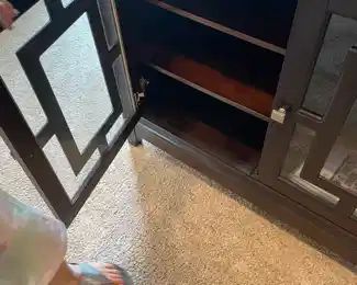 Contemporary Media Console/Sideboard - 3 Door