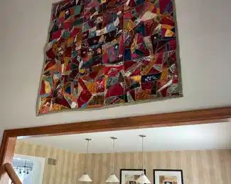 Crazy Quilt - Between 1894 - 1910 - Velvet and Wool 