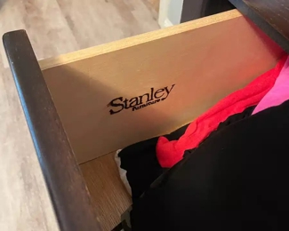 Stanley Entertainment Armoire Cabinet Dark Wood