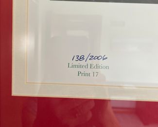 Limited Edition Print 17 Busch Stadium Opening Day April 10, 2006 - Numbered 138/2006