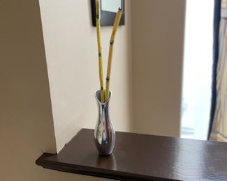 Nambe Metal Alloy Vase