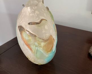 Handblown Glass Vase 
