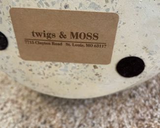Twigs & Moss Bowl of Moss Home Decor - Various Sizes 