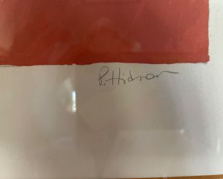 Pat Hidson "Reading Corner " Framed Print Signed and Numbered 7/250