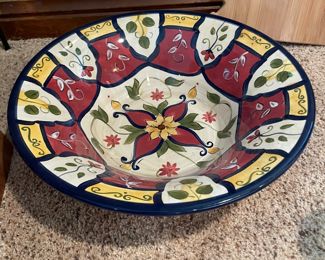 Pier 1 Vallarta 11" Large Salad Serving Bowl