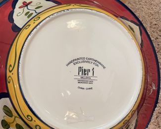 Pier 1 Vallarta 11" Large Salad Serving Bowl