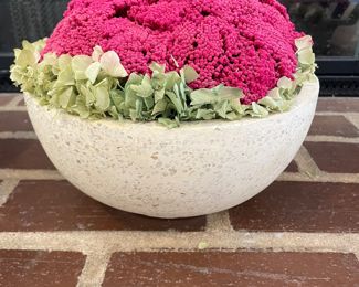 Twigs and Moss Bowl of Moss Home Decor 