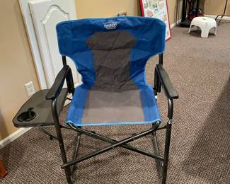 Timber Ridge Outdoor Director's Chair with Side Table Camping/Picnic Heavy Duty