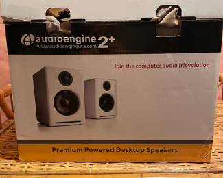 Audioengine A2+ Red Powered USB Desktop Speakers A2 Plus - Color Red - Never been out of box - 