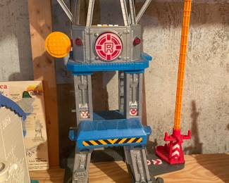 Vintage 1999 Fisher Price Rescue Heroes 72955 Tower Command Center