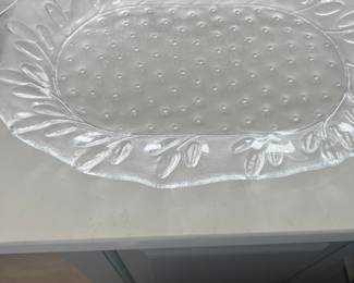 Anna Ehrner Large Racetrack-Shaped Anna Platter - Boda, Sweden 1970s 