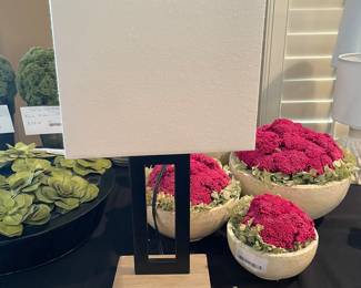 Touch Control Table Lamp w. 2 USB Ports, 3-Way Dimmable Modern 