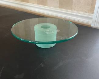Modern Tempered Glass Cake / Pastery Stand