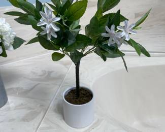 Lemon Blossom Artificial Decorative Plant