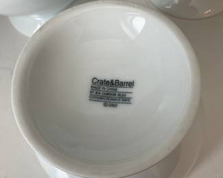 Create & Barrel Porcelain Bowls 