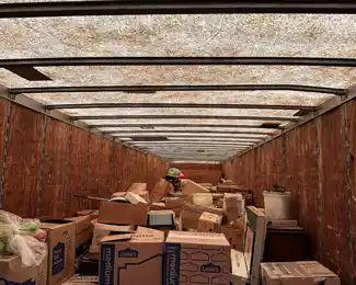 Boxes and boxes of antique and vintage items 