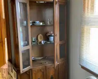 China/Curio Cabinet - $75.00 you haul