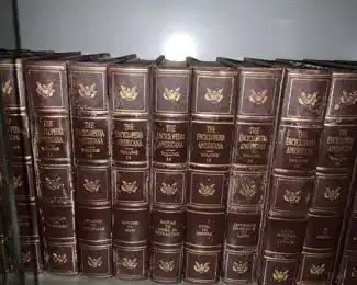Encyclopedia American 1965 set of 30 - $50