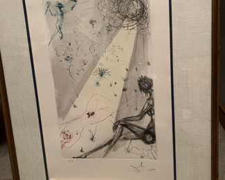 Salvador Dalí
The Black Girl of Jerusalem, 1976 - The Shepherd
$750.00  (Appraised at $750-900)
Artists proof print. E/P instead of print number. 