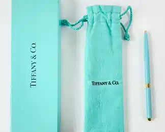 Tiffany & Co Ball Point Purse Pen W/ Dust Bag & Box
