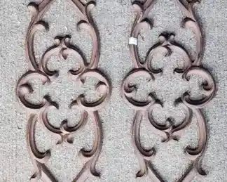 Faux Iron Outdoor Indoor Wall Hanging Art
