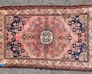 Vintage Persian Hand Knotted Wool area Rug

