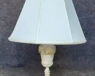 Vintage Marble Table Lamp
