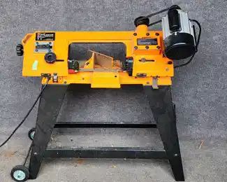 Wen 4x6 Metal Band Saw 3970 Motor 120V 60HZ 3/4 HP 4.6A Serial GLT - 170BY01295
