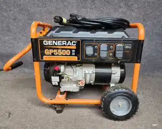 Generac GP 5500 Generator Gas
