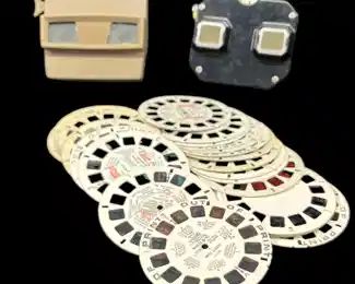 Lot of Two Vintage View Masters including a load of Reels
