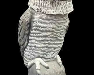 Plastic Owl Scarecrow Made in 2005
