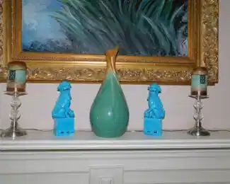 Vintage Foo Dogs And Decorator Items