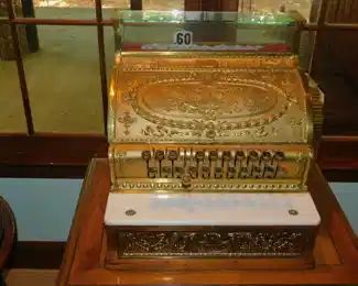 Antique 1913 NATIONAL CASH REGISTER NCR 332 Brass Original Mechanism 