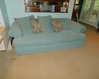 Teal Sofa
