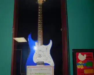 Signed Rolling Stones Guitar With COA Signed By Ronnie - Charlie - Keith And Mick