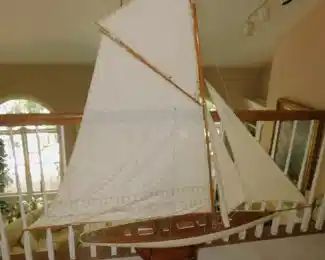 VERY LARGE SAILING SHIP MODEL