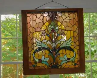 STAINED GLASS WINDOW
