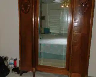 ANTIQUE  FRENCH CHIFFAROBE